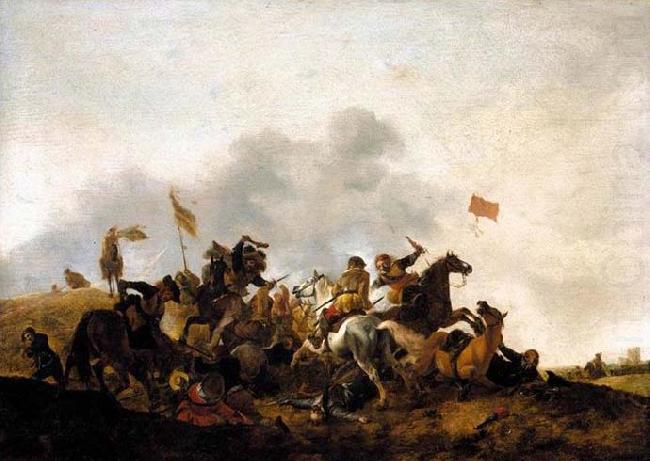 Cavalry Skirmish, WOUWERMAN, Philips